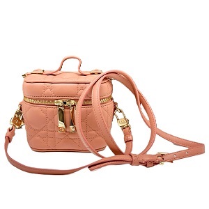 ディオール(Dior) カナージュ バニティバッグ 2WAY ピンク Aランク ディオール買取相場