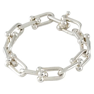 ティファニー(Tiffany&Co) SV925 ブレスレット ハードウェア ラージリンク Bランク 買取相場